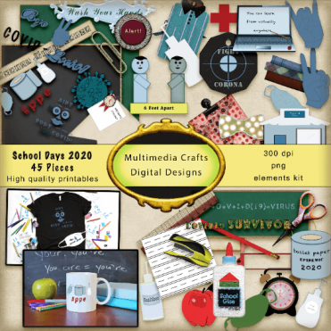 School Days 2020 digital kit